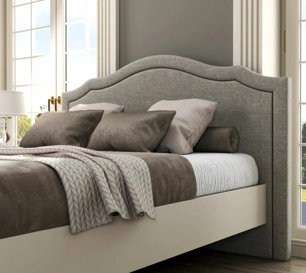 Krevat dopio Skye Decor, krem, lis, gri, FRN-21019 - 3