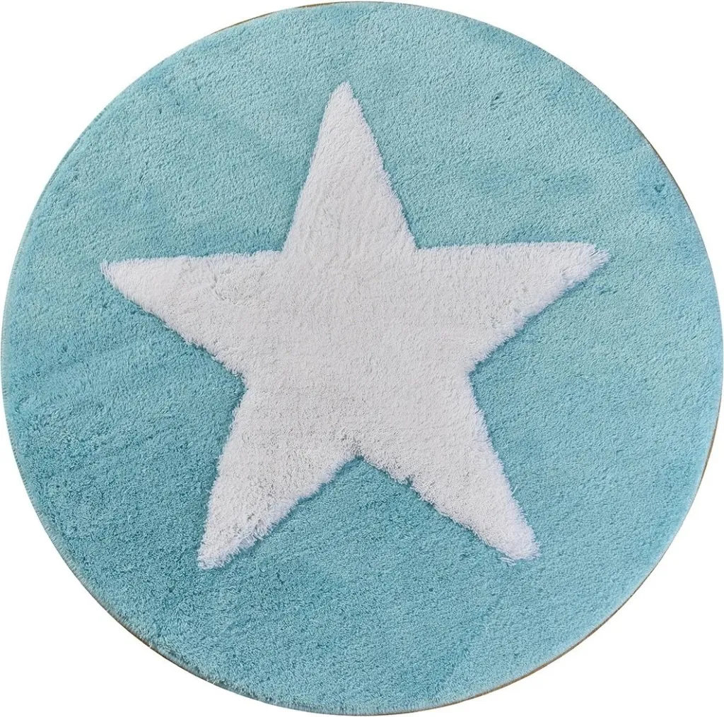 Tapet akrilik për banjo, All Star, shumëngjyrësh, 90cm - 2