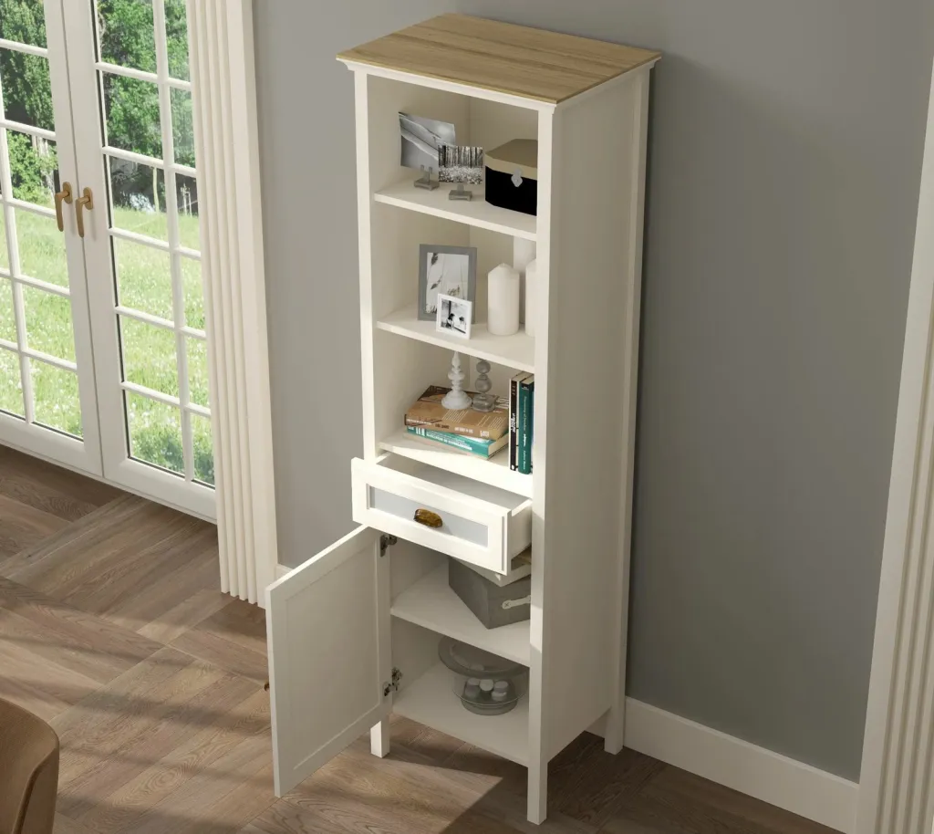 Dollap multifunksional Skye Decor, FRN-21021, krem, lis, gri - 3