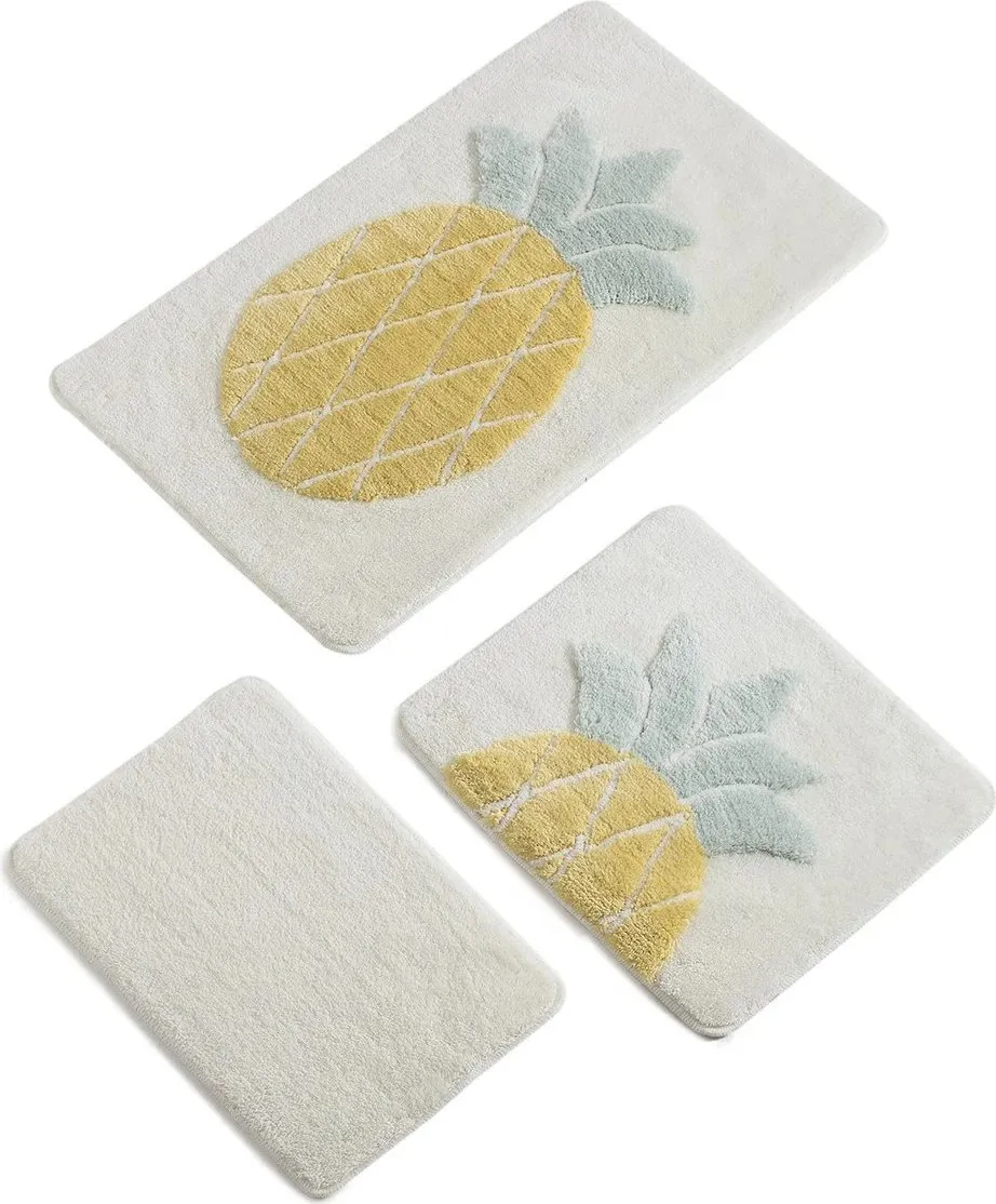 Set tapetash për banjo akrilik (3 copë), Mijolnir, Ananas - 3