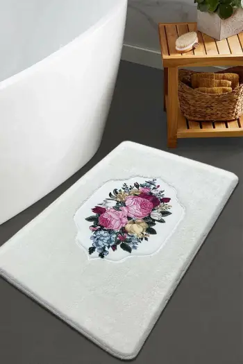 Tapet për banjo Mijolnir, Bella Rose, ecru, 60x100cm