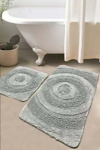 Set dyshekësh për banjo, ngjyrë gri, Mijolnir, Baum - 2 copë