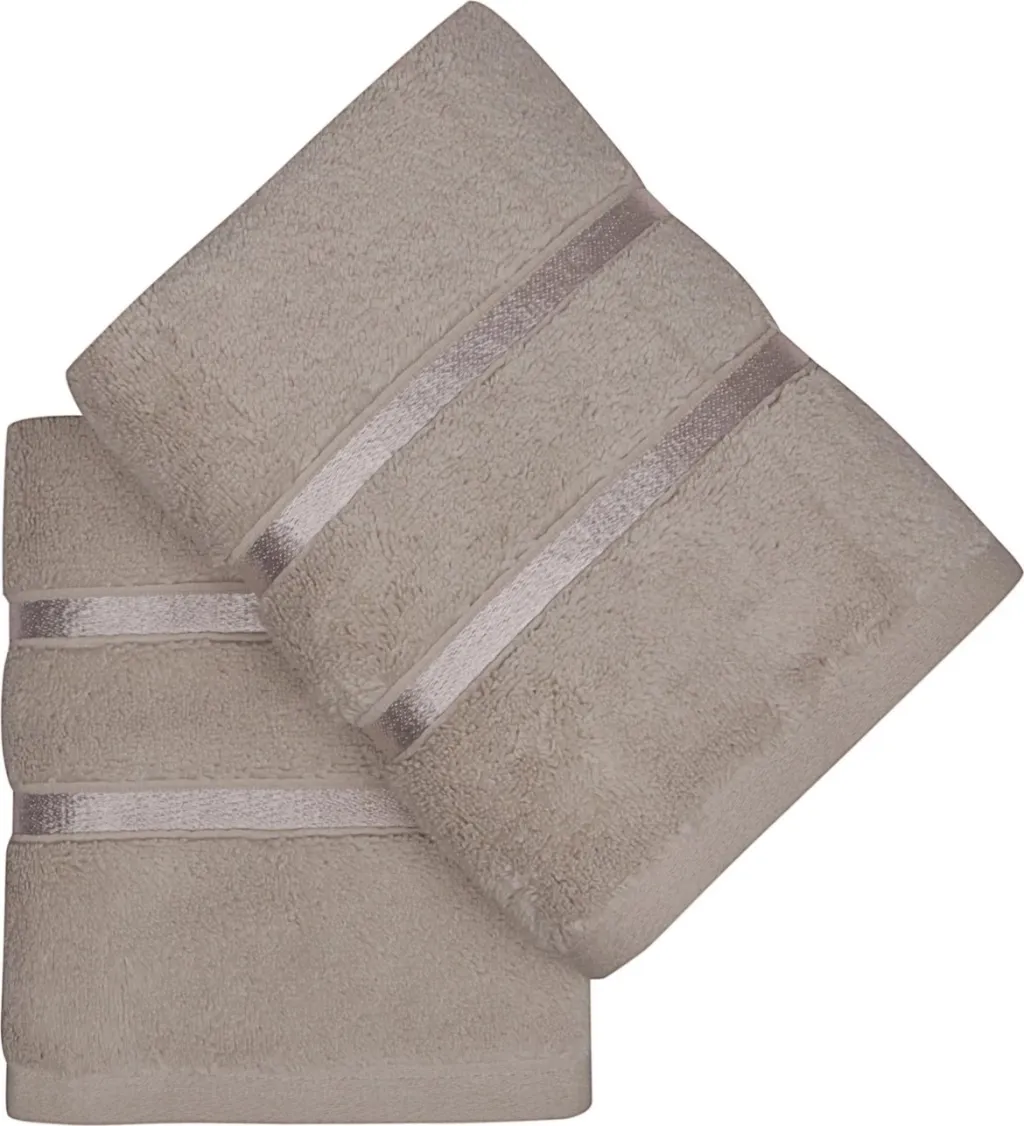 Set peshqirësh për duar (2 copë), Mijolnir, Dolce, ngjyrë kafe e çelët - 3