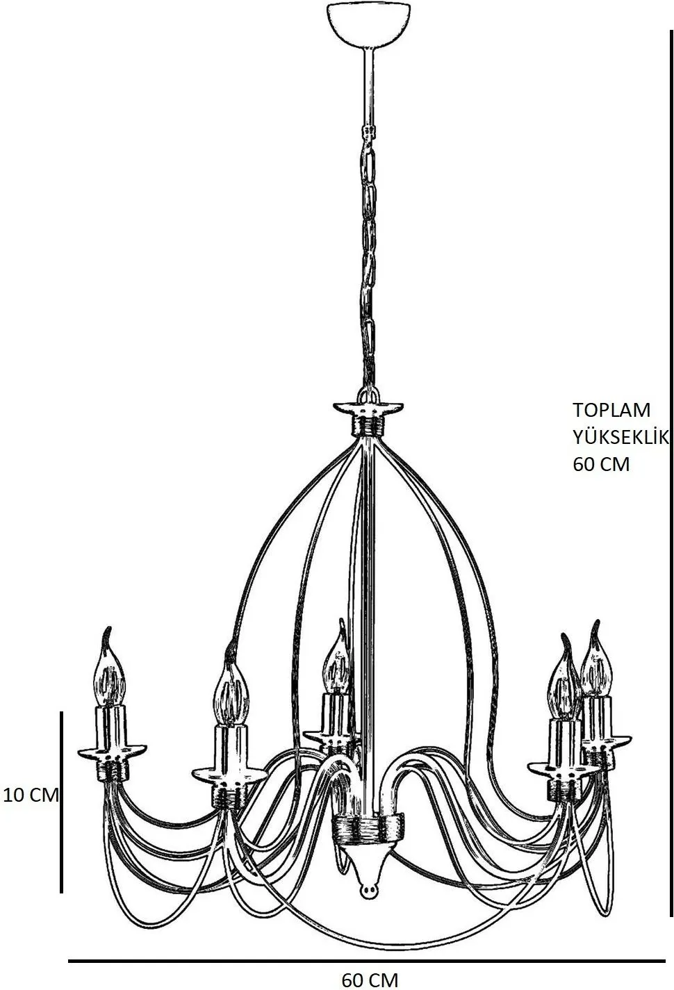 Llambadar Opviq, 7756-6, shumëngjyrësh - 4