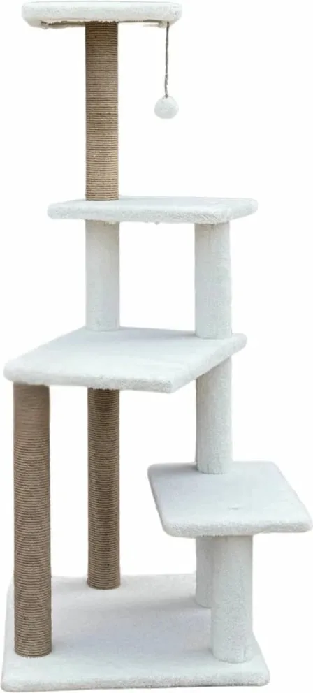 Dru për gërvishtje për mace, Paws & Whiskers, Alessi, e bardhë - 2