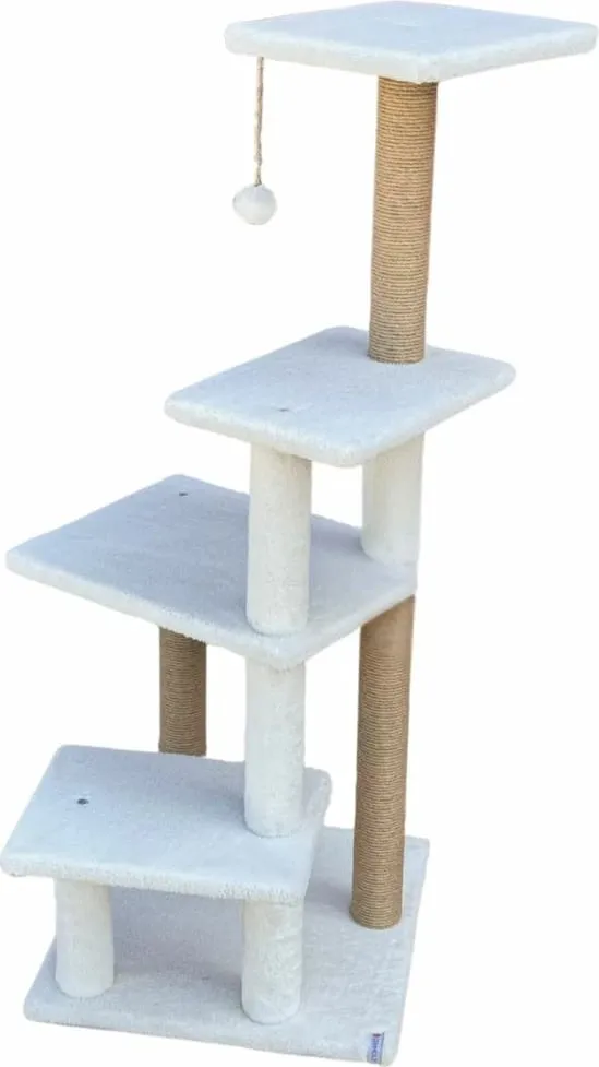Dru për gërvishtje për mace, Paws & Whiskers, Alessi, e bardhë - 3