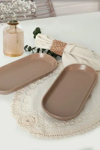 Set pjatash servirëse (2 copë), Hermia Concept, ST080102F977A000000MAKYK00