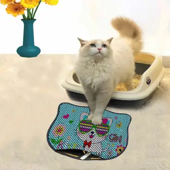 Tapet për rërë mace, shumëngjyrësh, Paws & Whiskers, Kdkafa0048, 40x50cm