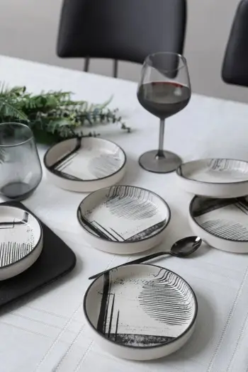 Set tasash qeramike (6 copë), Hermia Concept, X00017910