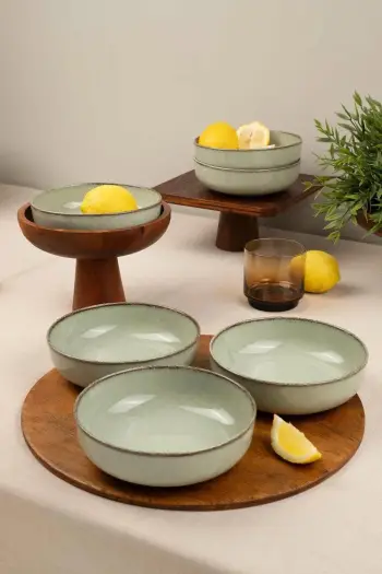 Set pjatash të thella (6 copë), Hermia Concept, MOD15KSS6730P03