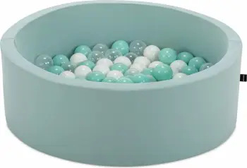 Pishinë me topa për fëmijë, Bubble Pop Top Havuzu 150, ngjyrë mint