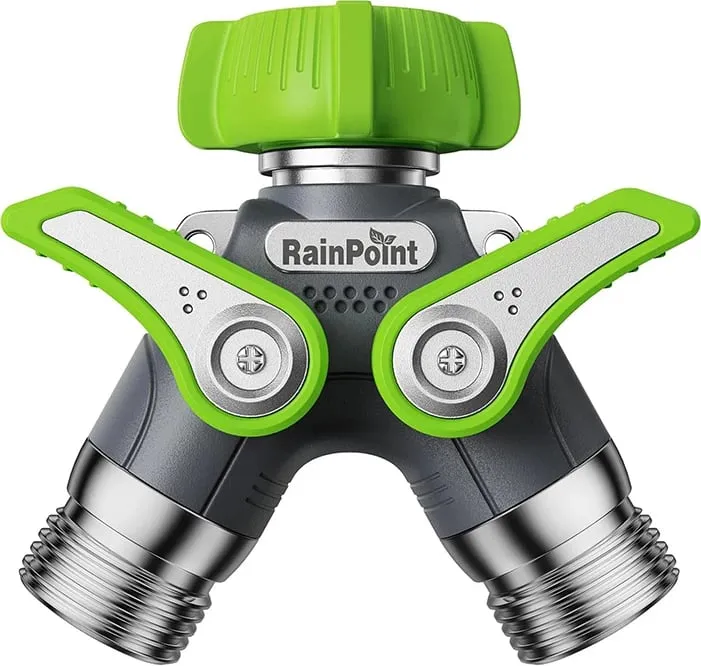 Ndarës uji për kopsht RainPoint ICD047, metalik, 2 dalje - 1