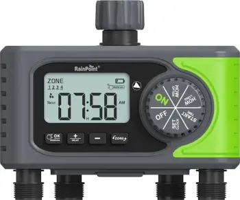 Kontrollues ujitje RainPoint ITV405, 4 zona, IPX4, i zi/jeshil