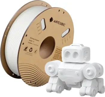 Filament PLA me shpejtësi të lartë, Anycubic, IPHHSBW-106, 1.75 mm, 1 kg, e bardhë