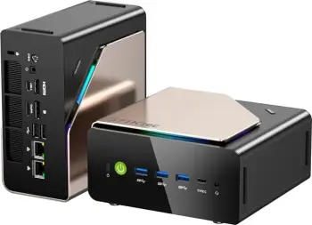 Kasë mini PC GMKtec EVO-T1, Intel Ultra 9 285H, 64GB RAM, 1TB SSD, zi