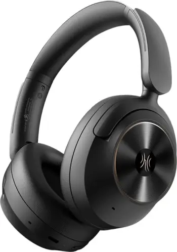 Kufje pa tela OneOdio A6, Hi-Res LDAC, Hybrid ANC, 75h/40h, Bluetooth 6.0, USB-C, të zeza
