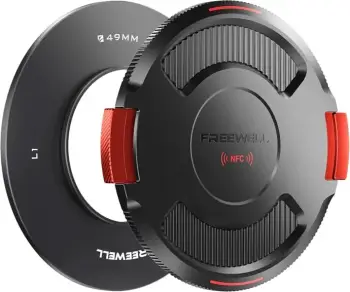 Unazë bazë për sistem Real Locking VND/CPL, Freewell FW-L1-BL49, 49 mm, me kapak NFC