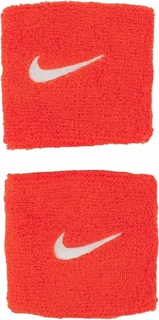 Shirit kyçi Nike Swoosh Wristbands 2 Pack, set 2 copë, 6.5 cm, e bardhë