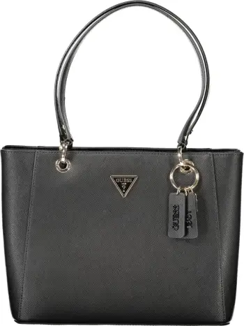 Çantë GUESS JEANS NOELLE II BAG femra, e zezë