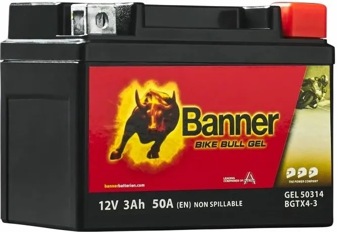 Bateri 12v 3ah Gel 50314 Bgtx4-3 - 1