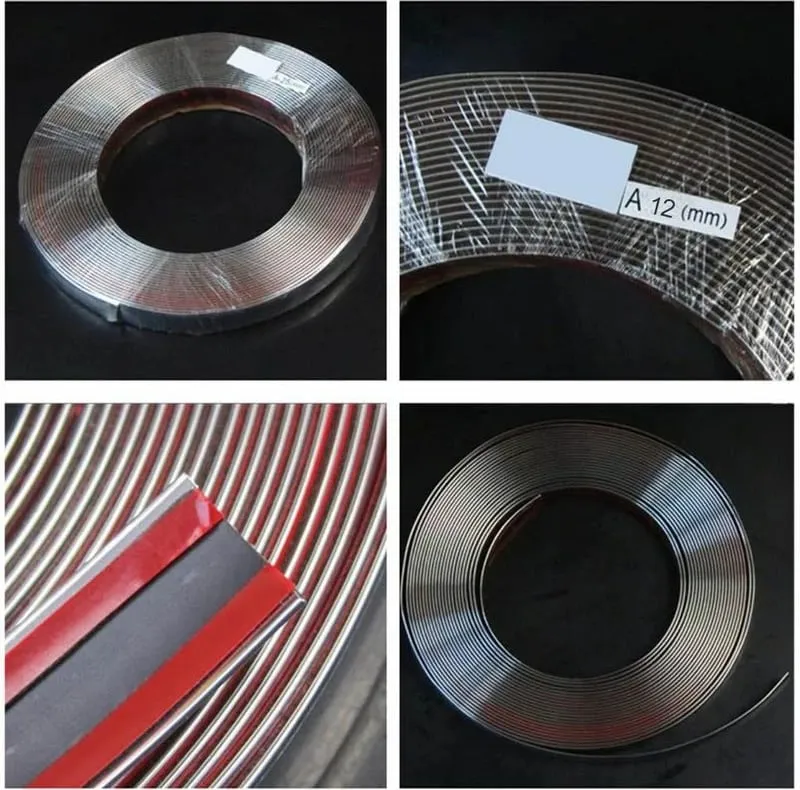 Shirit Alumini Me Ngjites Dy-ansore 12mm X 15m - 1