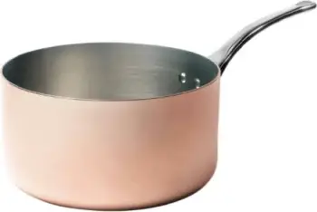 Kaserolë për induksion, deBuyer, Prima Matera 6206 16, 16 cm, bakër/çelik, bakër