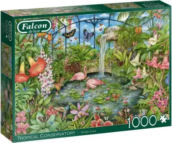Puzzle Jumbo Falcon Tropical Conservatory 11295, 1000 pjesë, për moshat 12+