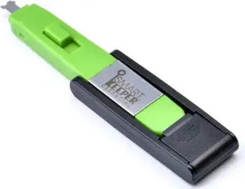 Bllokues porte RJ11, SmartKeeper MNL04PKGN, set 4 copë me 1 çelës Mini, e gjelbër
