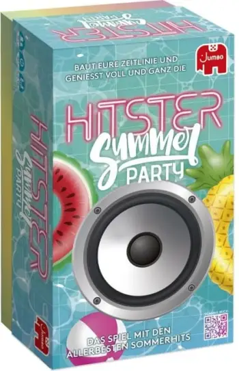 Lojë tavoline, Jumbo, Hitster Summer Party 1110100357, kuiz muzikor me aplikacion, 16+
