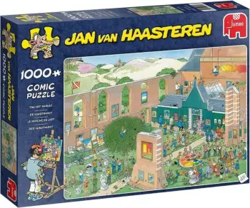 Puzzle komik, Jumbo, Jan van Haasteren The Art Market 20022, 1000 pjesë