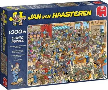 Puzzle, Jumbo Jan van Haasteren National Puzzle Championships 19090 1000 copë 12+