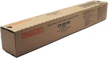 Toner, Utax CK-8510C 662511011, origjinal, rendiment 9,750–23,700 faqe, Cyan