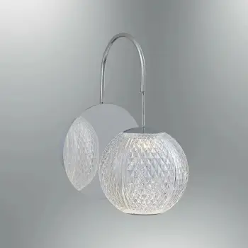 Llambë muri Opviq, L1387, krom