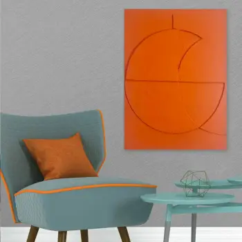 Pikturë dekorative me vaj, shumëngjyrëshe, Wallity RF95, 50x70cm