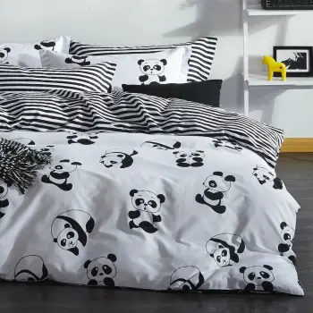 Set mbulesë për jorgan dopio, panda, L'Essentiel Linge de Maison