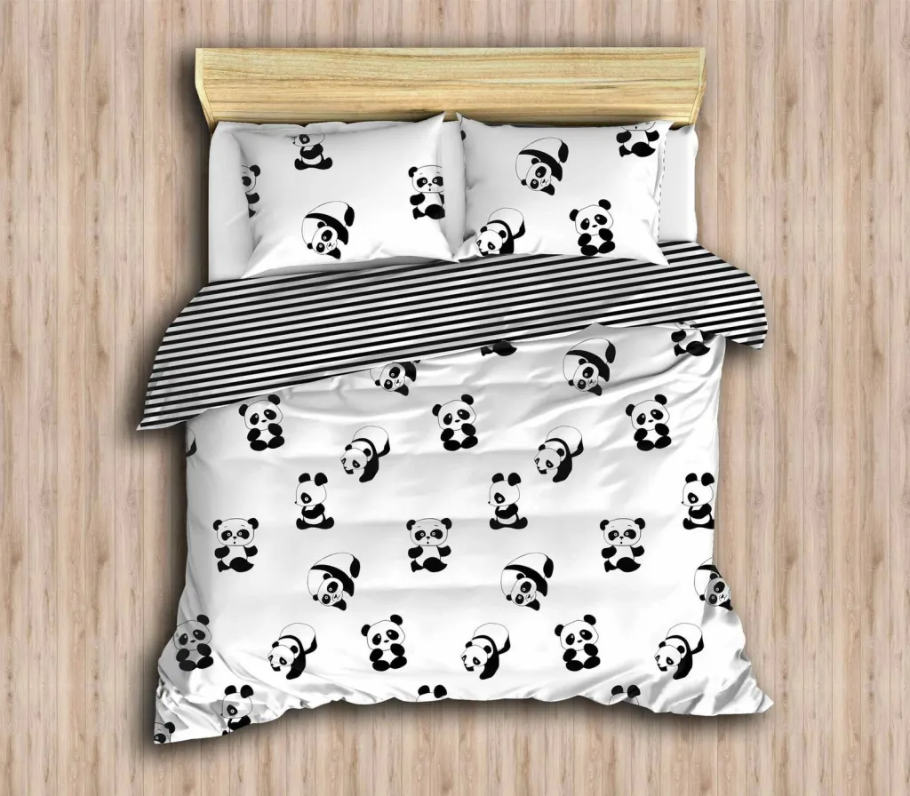 Set mbulesë për jorgan King, panda, L'Essentiel Linge de Maison - 2