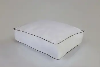 Jastëk L'Essentiel Linge de Maison, Pancake, i bardhë, 50x70x10cm