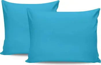 Set këllëfësh jastëku (2 copë), L'Essentiel Linge de Maison, ngjyrë turquoise, 50x70cm