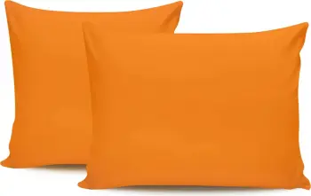 Set jastëkësh (2 copë), L'Essentiel Linge de Maison, ngjyrë portokalli, 50x70cm