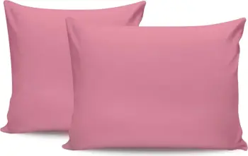 Set këllëfësh jastëku (2 copë), ngjyrë rozë e zbehtë, L'Essentiel Linge de Maison, 50x70cm