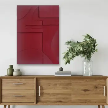 Pikturë dekorative me vaj, Wallity, RF94 - 70100, shumëngjyrëshe, 70x100cm