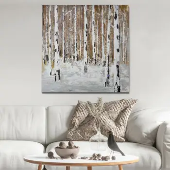 Pikturë dekorative me vaj, Wallity, OPG123741 - 100x100cm