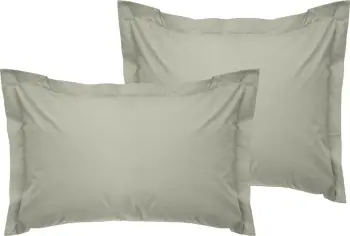 Set jastëkësh Oxford (2 copë), L'Essentiel Linge de Maison, ngjyrë e gjelbër, 50x70+5cm
