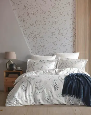 Set mbulesë krevati King Ranforce, ngjyra aqua-blu, L'Essentiel Linge de Maison