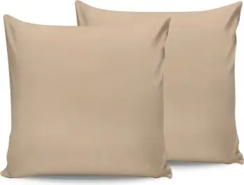 Set këllëfësh jastëku (2 copë), ngjyrë bezhë, L'Essentiel Linge de Maison