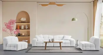 Karrige njëvendëshe Pescara O1, e bardhë, Atelier del Sofa