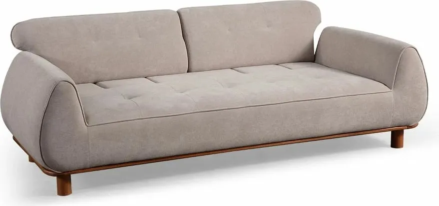 Divan treshe Atelier del Sofa, Drop, i bardhë - 11