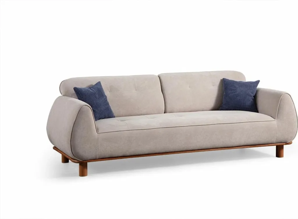 Divan treshe Atelier del Sofa, Drop, i bardhë - 9