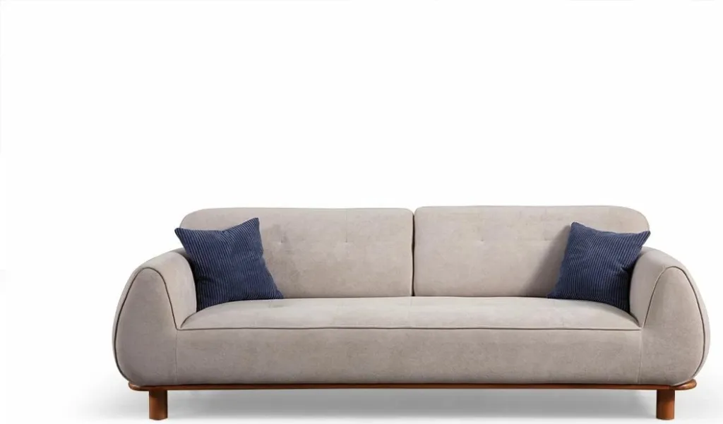 Divan treshe Atelier del Sofa, Drop, i bardhë - 10