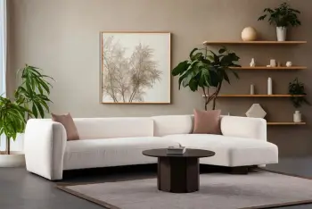 Këndore Rena, e bardhë, Atelier del Sofa, kënd i djathtë